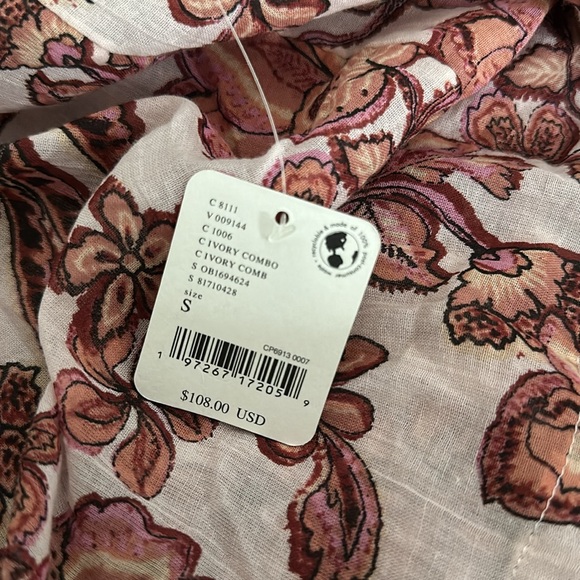 Free People Kauai Getaway Printed Mini in Ivory Combo - Picture 6 of 6